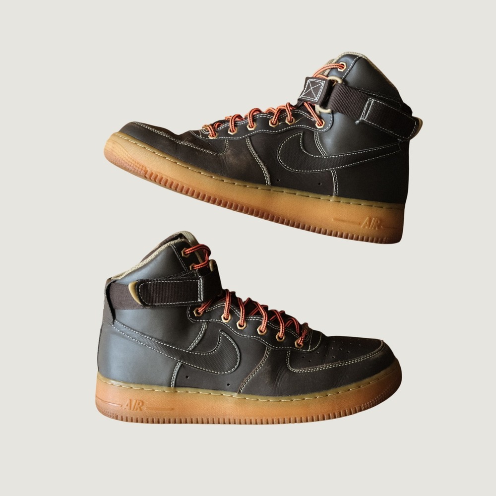 Nike Air Force 1 High 07 Winter Workboot Baroque Brown Leather Gum 10 315121-203